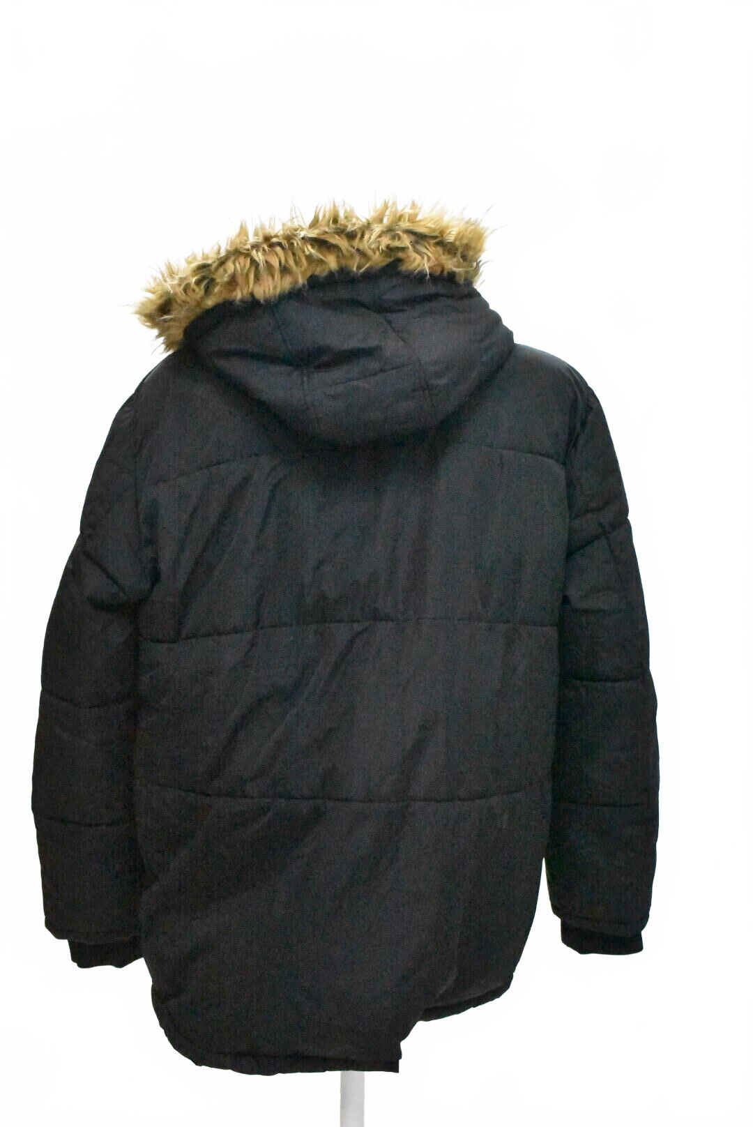 Pánská zimní bunda Sinsay, barva černá, velikost 2XL