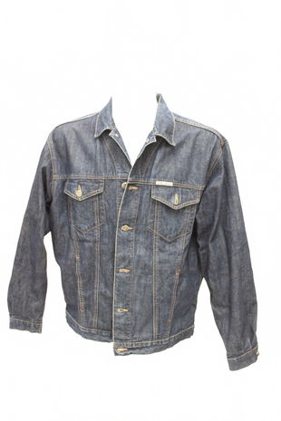 Pánská bunda Cross, barva denim, velikost M