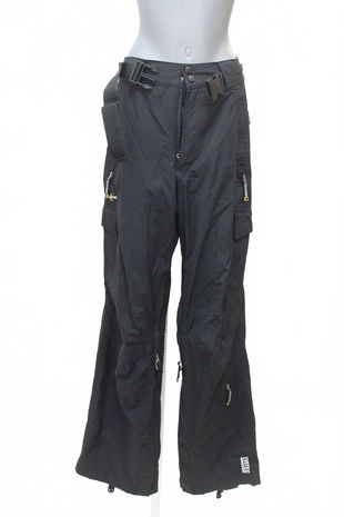 Pánské zimní kalhoty Genesis, barva černá, velikost S