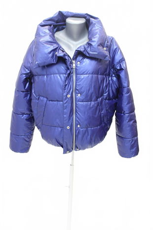 Dámska zimná bunda Mohito, farba modrá, veľkosť 38