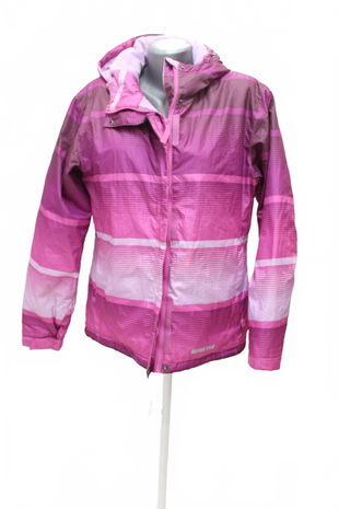 Dámská zimní bunda Alpine Pro, barva pruhovaná, velikost XL