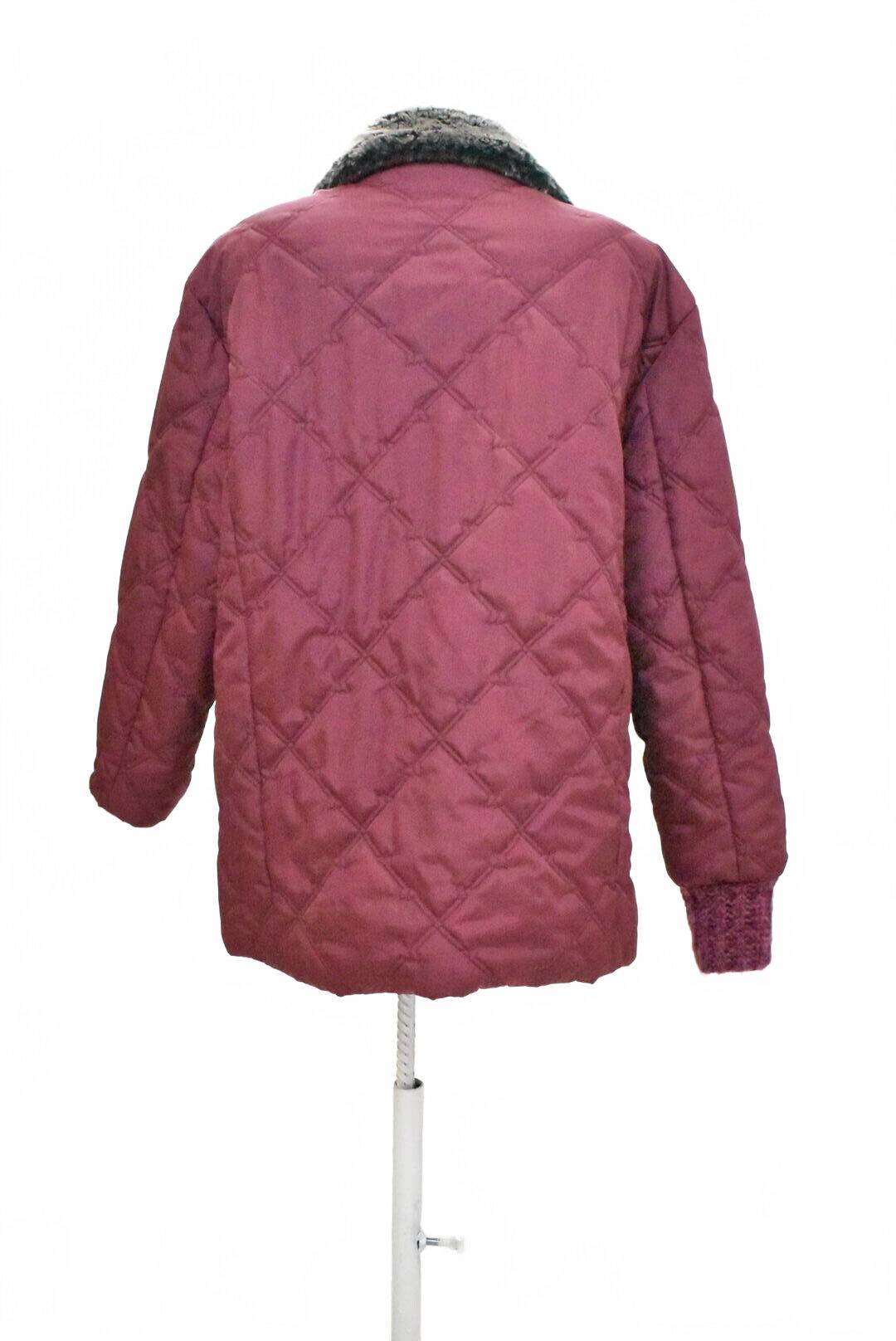 Dámská zimní bunda Genesis, barva bordó, velikost 46