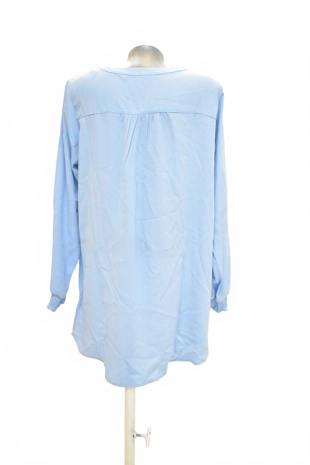 Dámske tričko Bonprix bez potlače, farba modrá, veľkosť 40