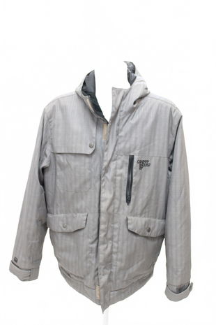 Pánská zimní bunda Cropp, barva šedá, velikost XL