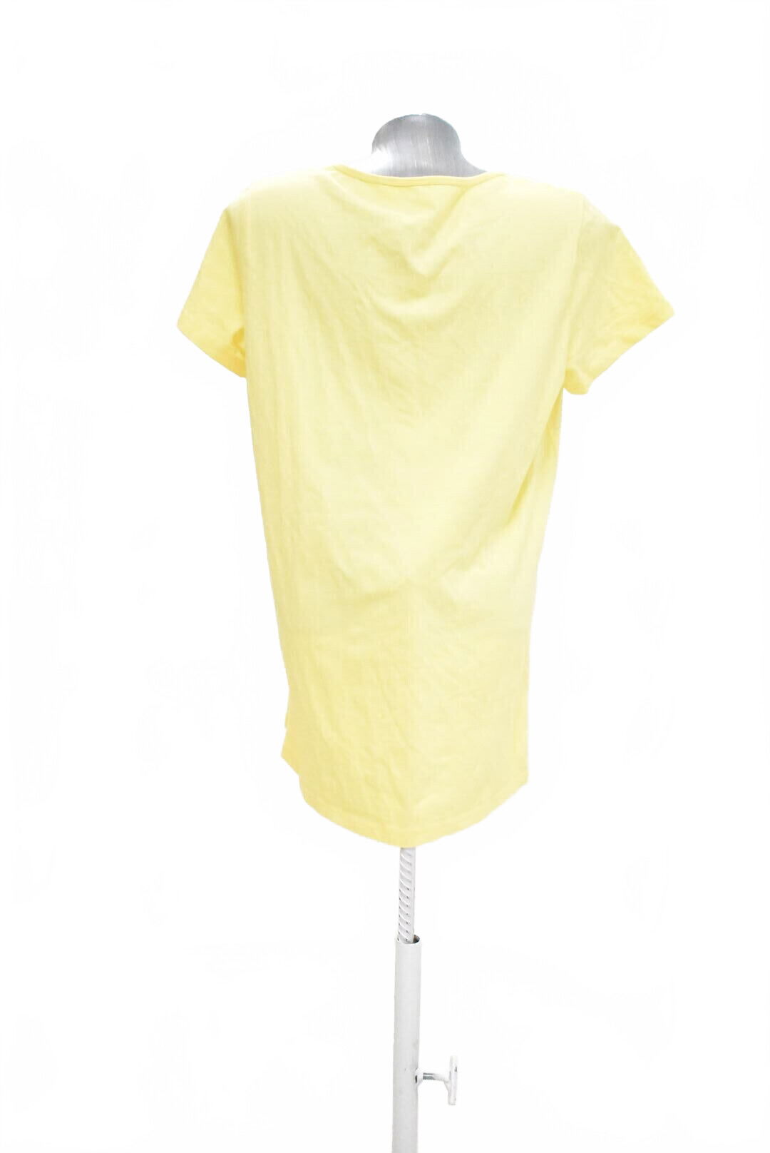 Dámské tričko Benter s potiskem, barva žlutá, velikost 2XL