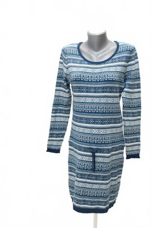 Dámske šaty Blue Motion, farba vzorovaná, veľkosť M