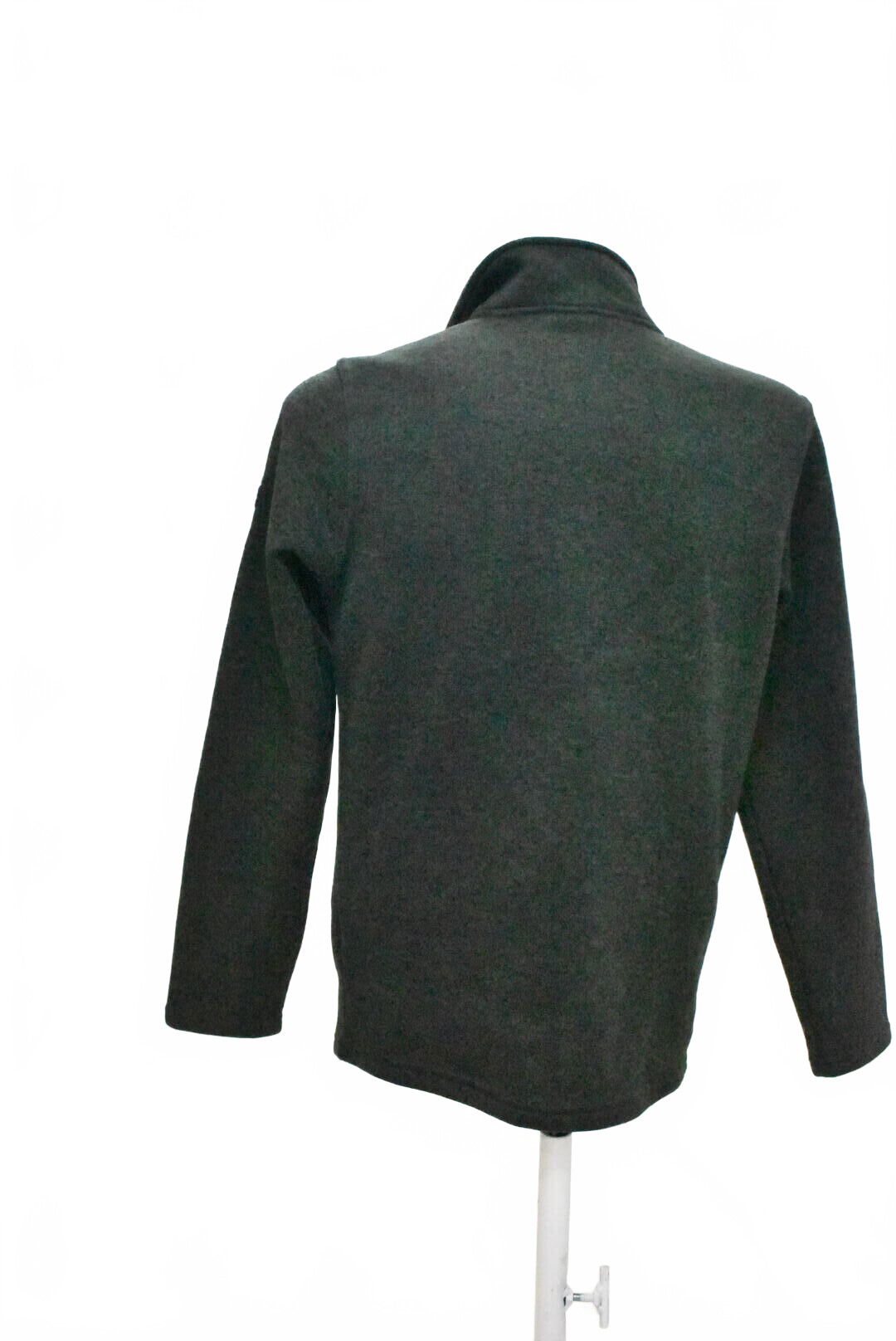 Pánská mikina Identic bez potisku, barva zelená, velikost M