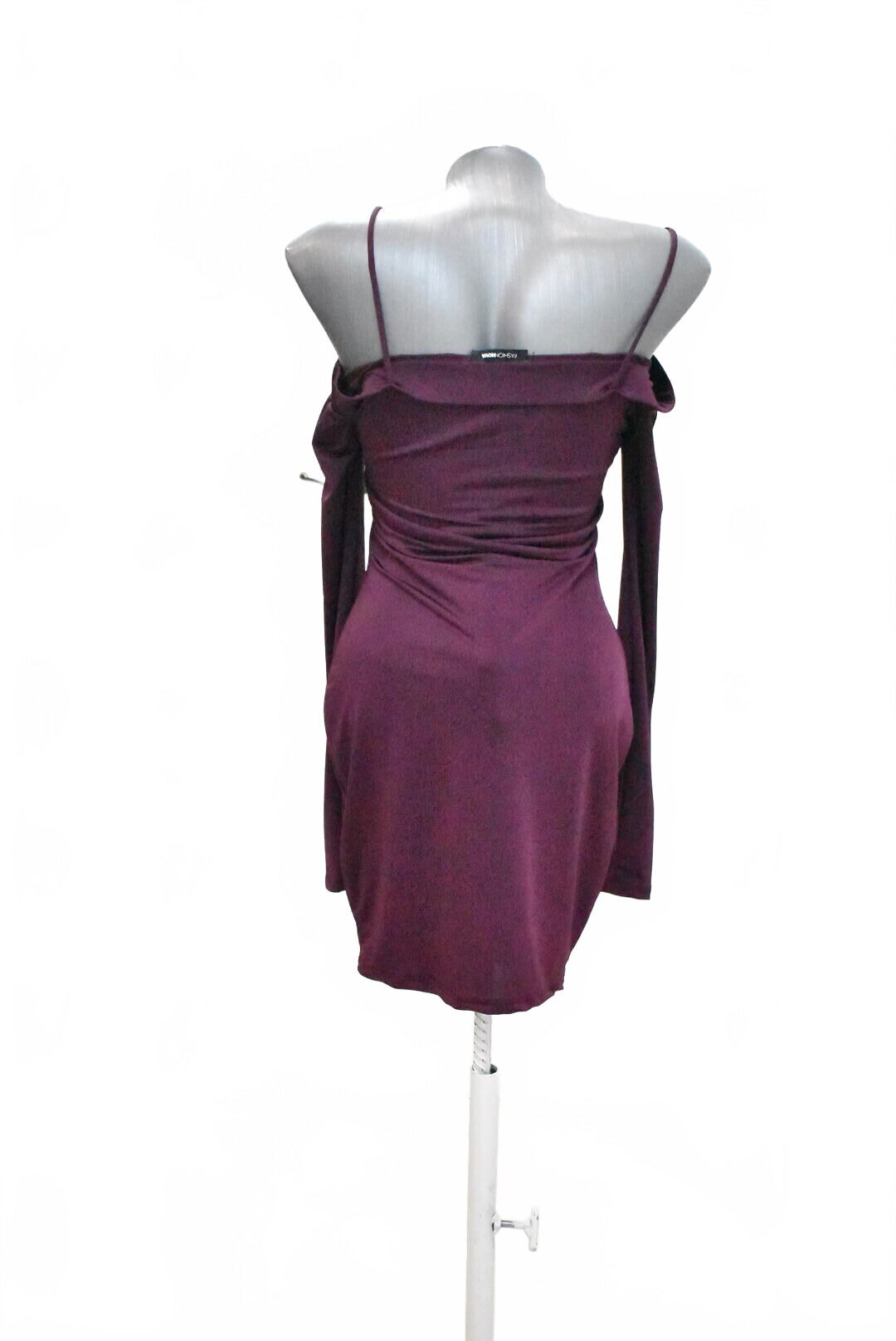 Dámske šaty Genesis, farba bordó, veľkosť S