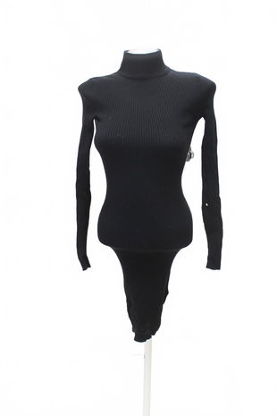 Dámske šaty Fbsister, farba čierna, veľkosť 2XS