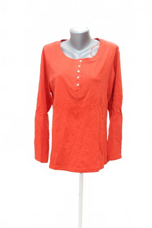 Dámske tričko Gina Benotti bez potlače, farba červená, veľkosť L