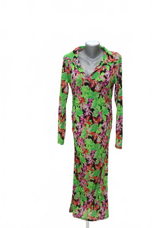 Dámske šaty Lindex, farba kvetovaná, veľkosť M