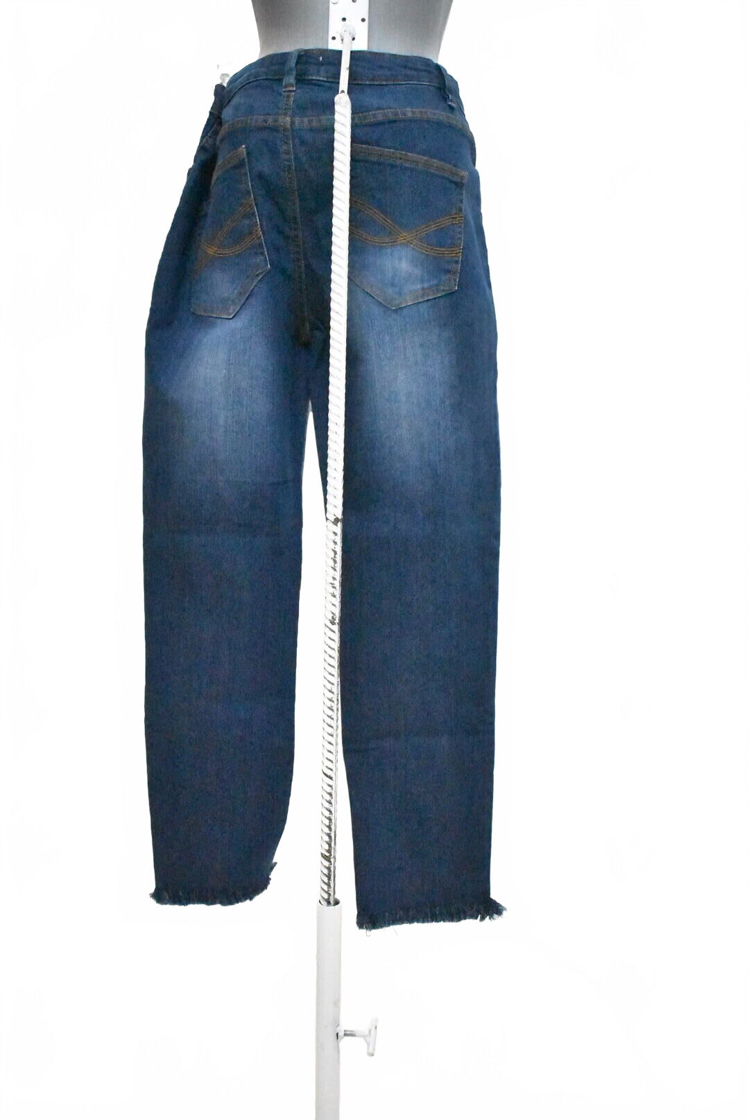 Dámske nohavice John Baner, farba denim, veľkosť 40