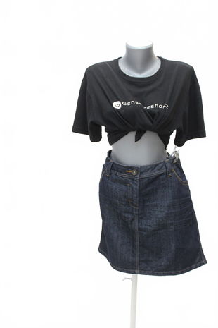 Dámska sukňa George, farba denim, veľkosť 44