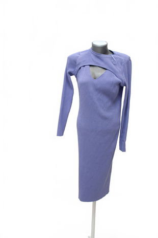 Dámské šaty Sinsay, barva fialová, velikost XL