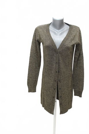 Dámsky kardigan Genesis, farba zlatá, veľkosť 38