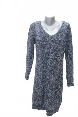 Dámske šaty John Baner, farba modrá, veľkosť 40