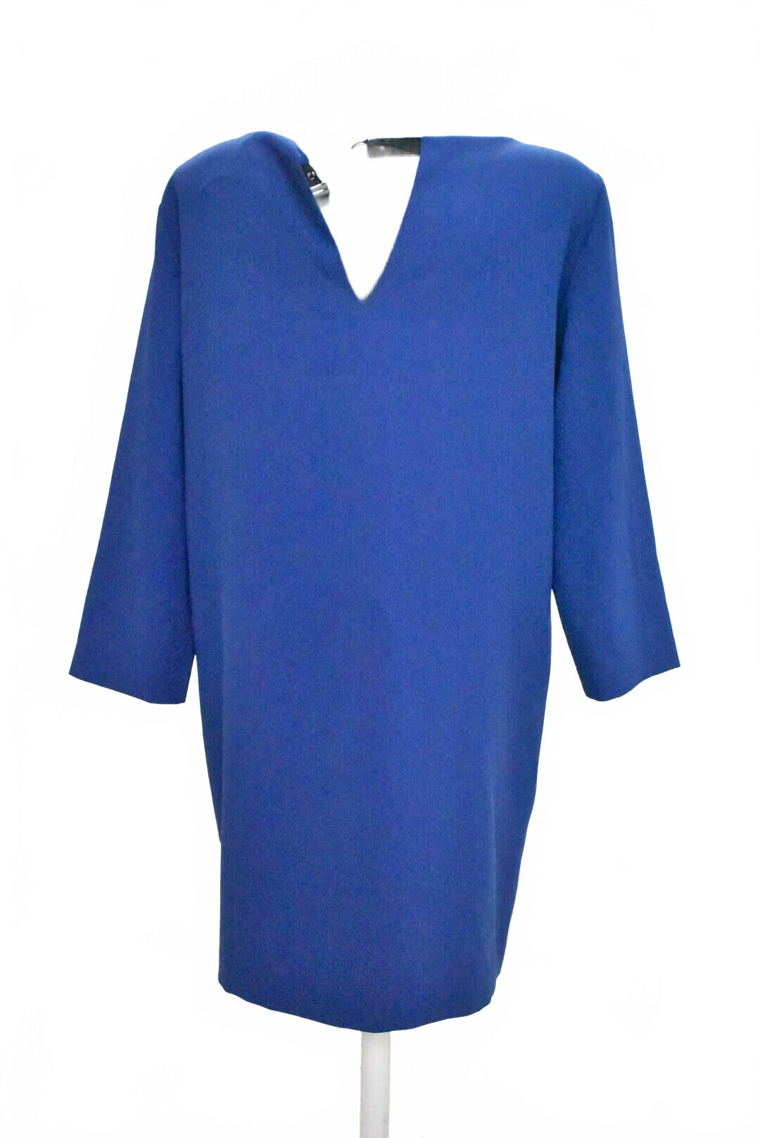 Dámske šaty Mango, farba modrá, veľkosť M