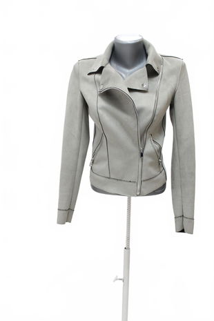 Dámska bunda Mohito, farba sivá, veľkosť 34