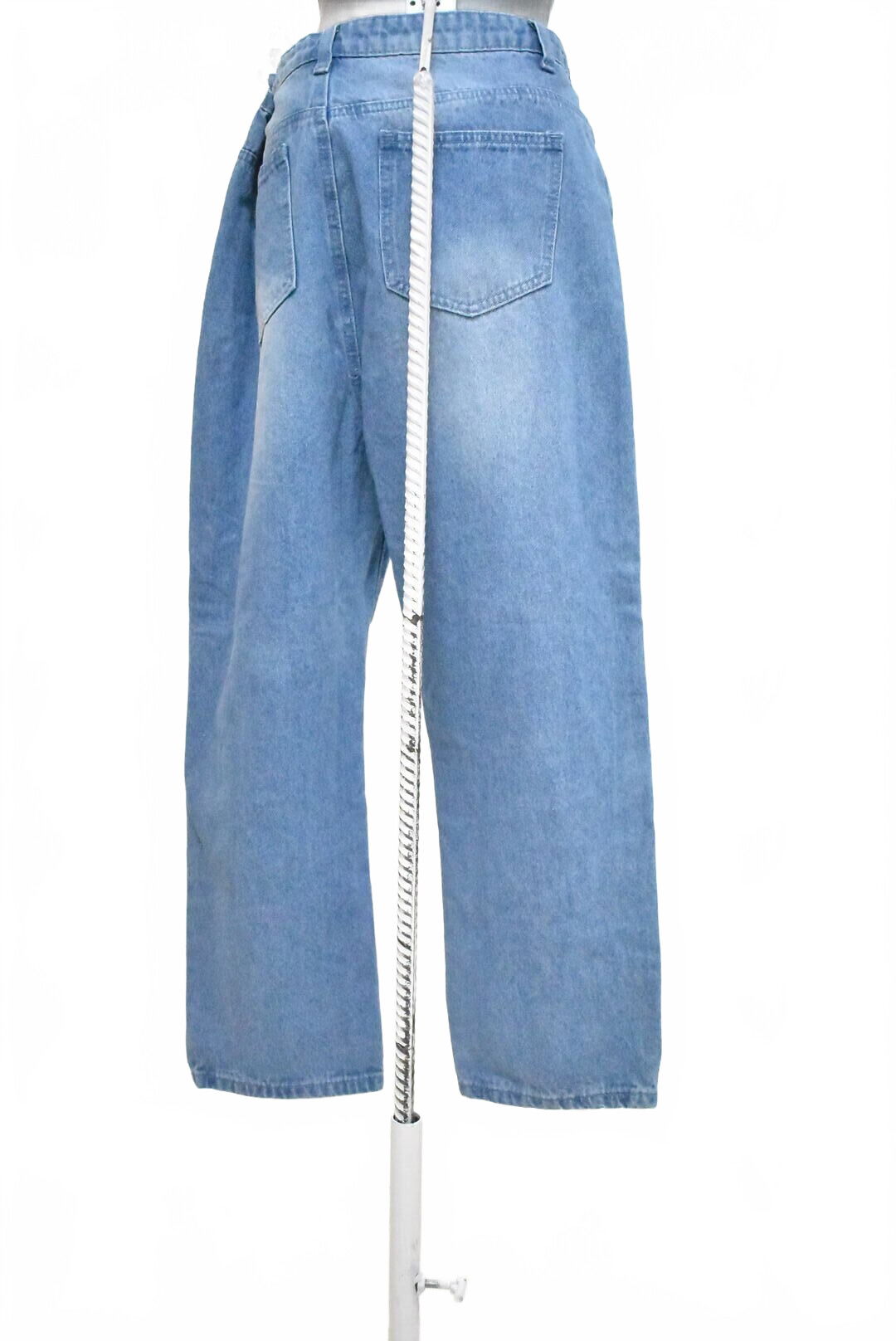 Dámske nohavice Boohoo, farba denim, veľkosť 42