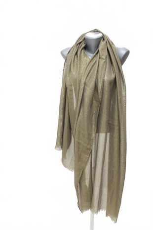 Dámská šála Genesis, barva zlatá