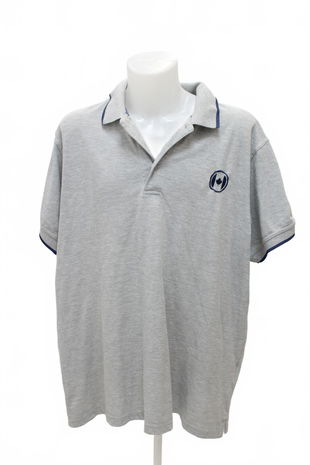 Pánské tričko Identic bez potisku, barva šedá, velikost 2XL