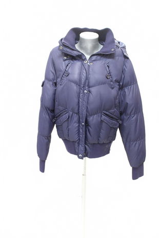 Dámska zimná bunda Exe Jeans, farba fialová, veľkosť L