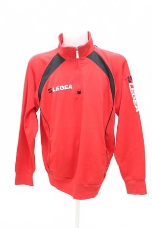 Pánská mikina Genesis bez potisku, barva červená, velikost XL