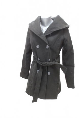 Dámsky kabát Gate, farba čierna, veľkosť M