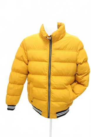 Pánská zimní bunda Genesis, barva žlutá, velikost L