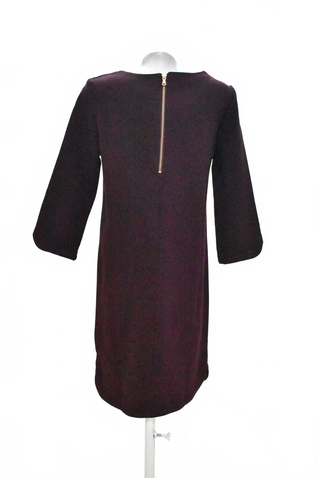 Dámske šaty Camaieu, farba bordó, veľkosť M