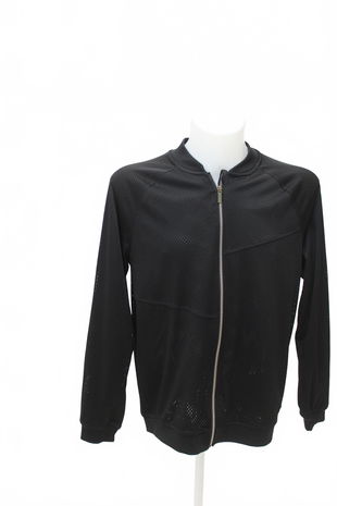 Pánska mikina Livergy bez potlače, farba čierna, veľkosť L