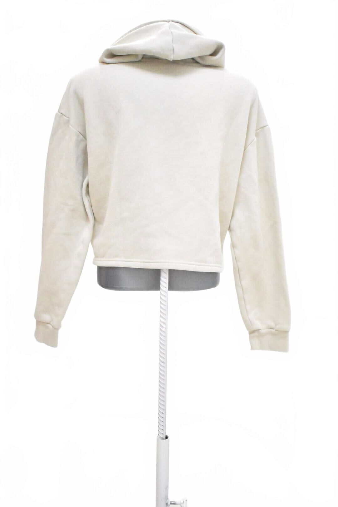 Dievčenská mikina H&M bez potlače, farba béžová, veľkosť 170