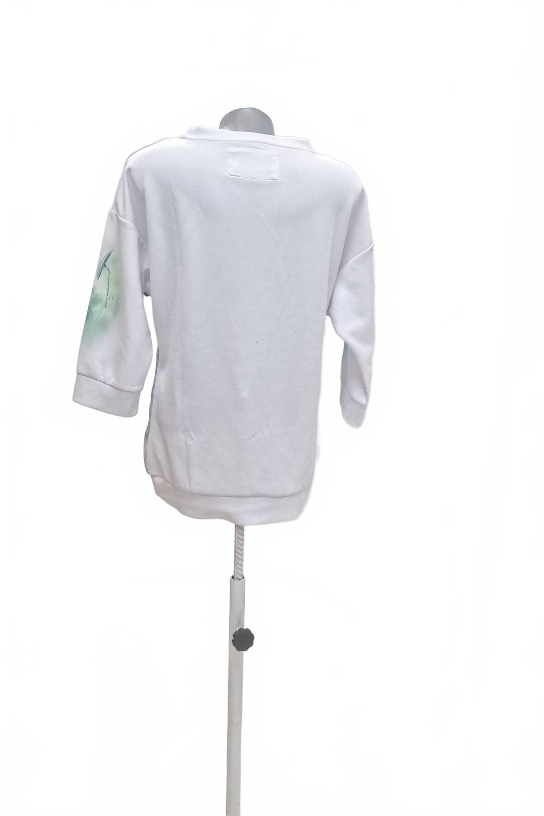 Dámske tričko Gate s potlačou, farba biela, veľkosť 40