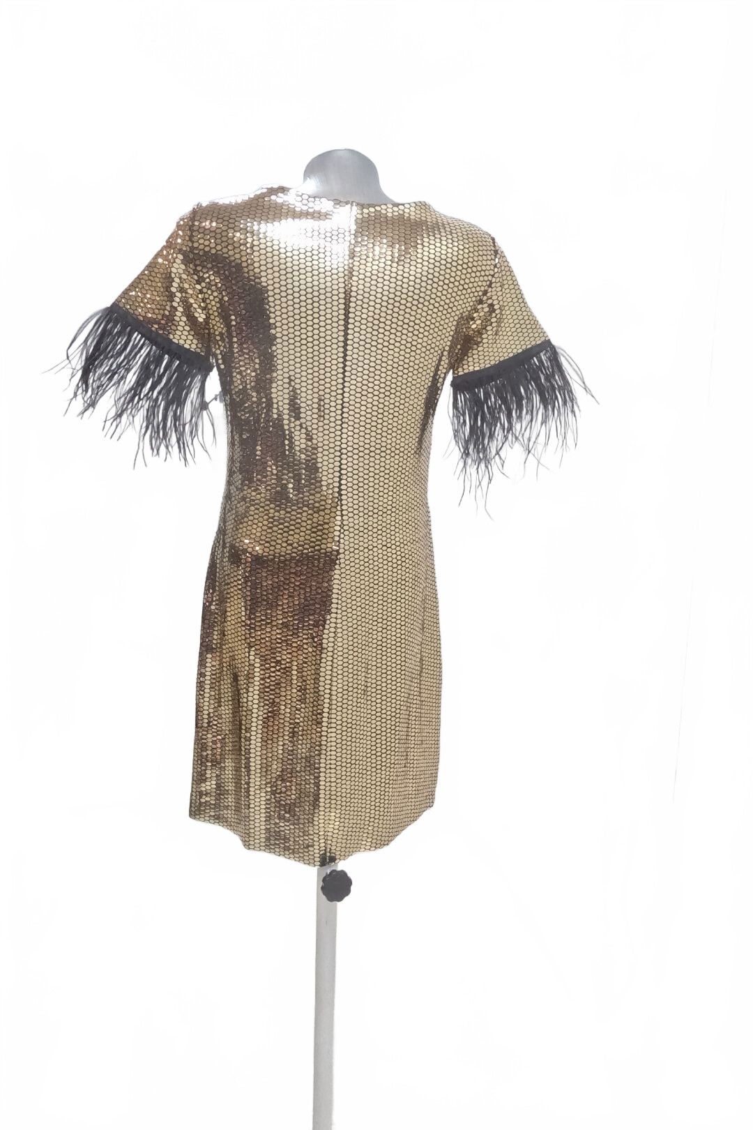 Dámske šaty Genesis, farba zlatá, veľkosť S