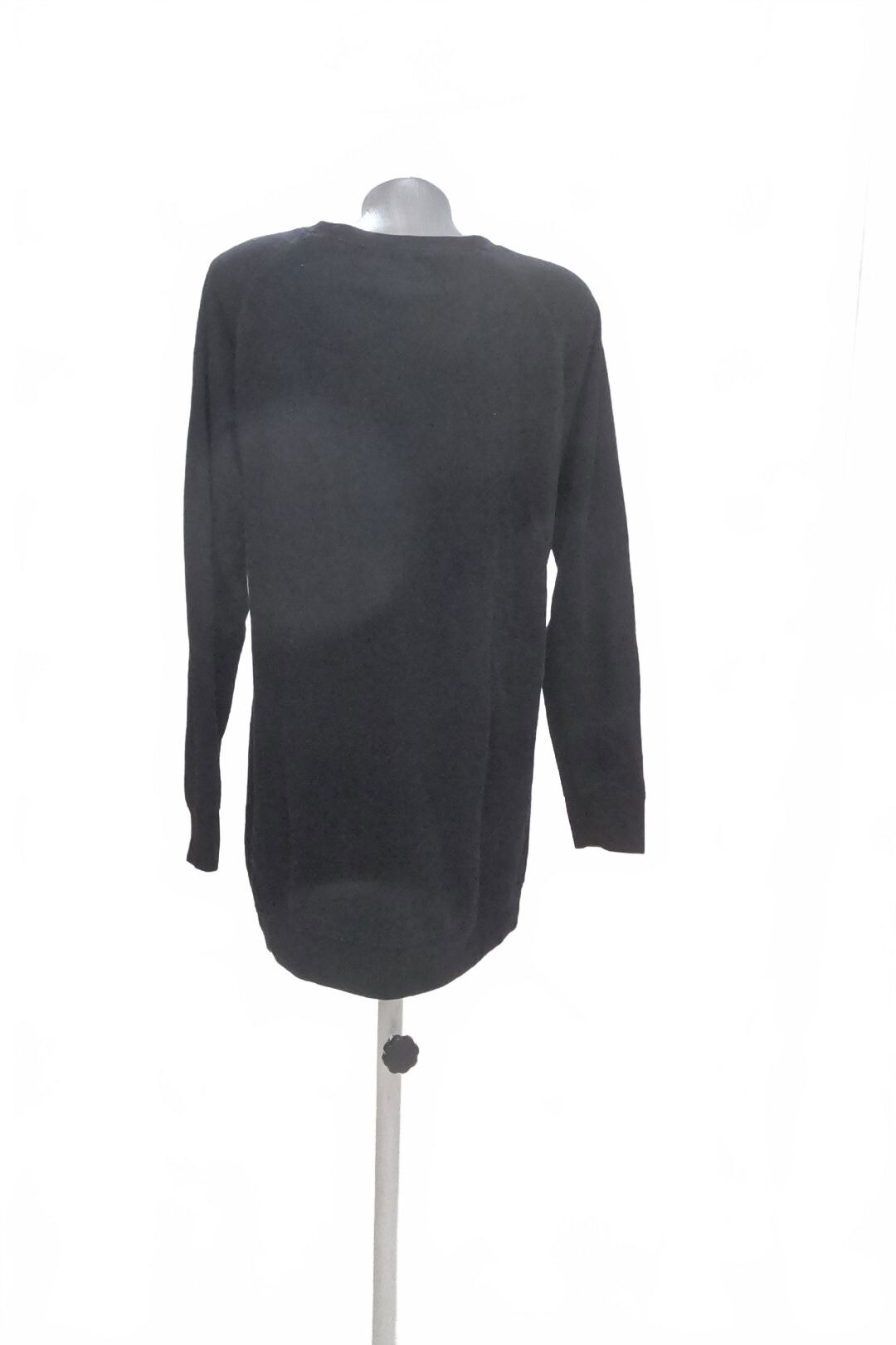 Dámska mikina John Baner s potlačou, farba čierna, veľkosť M