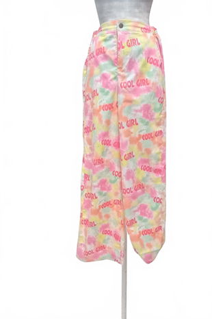 Dievčenské nohavice Shein, farba viacfarebná, veľkosť 14-15 r