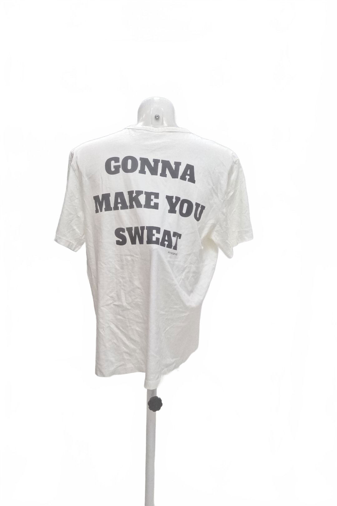 Pánské tričko Genesis s potiskem, barva bílá, velikost XL