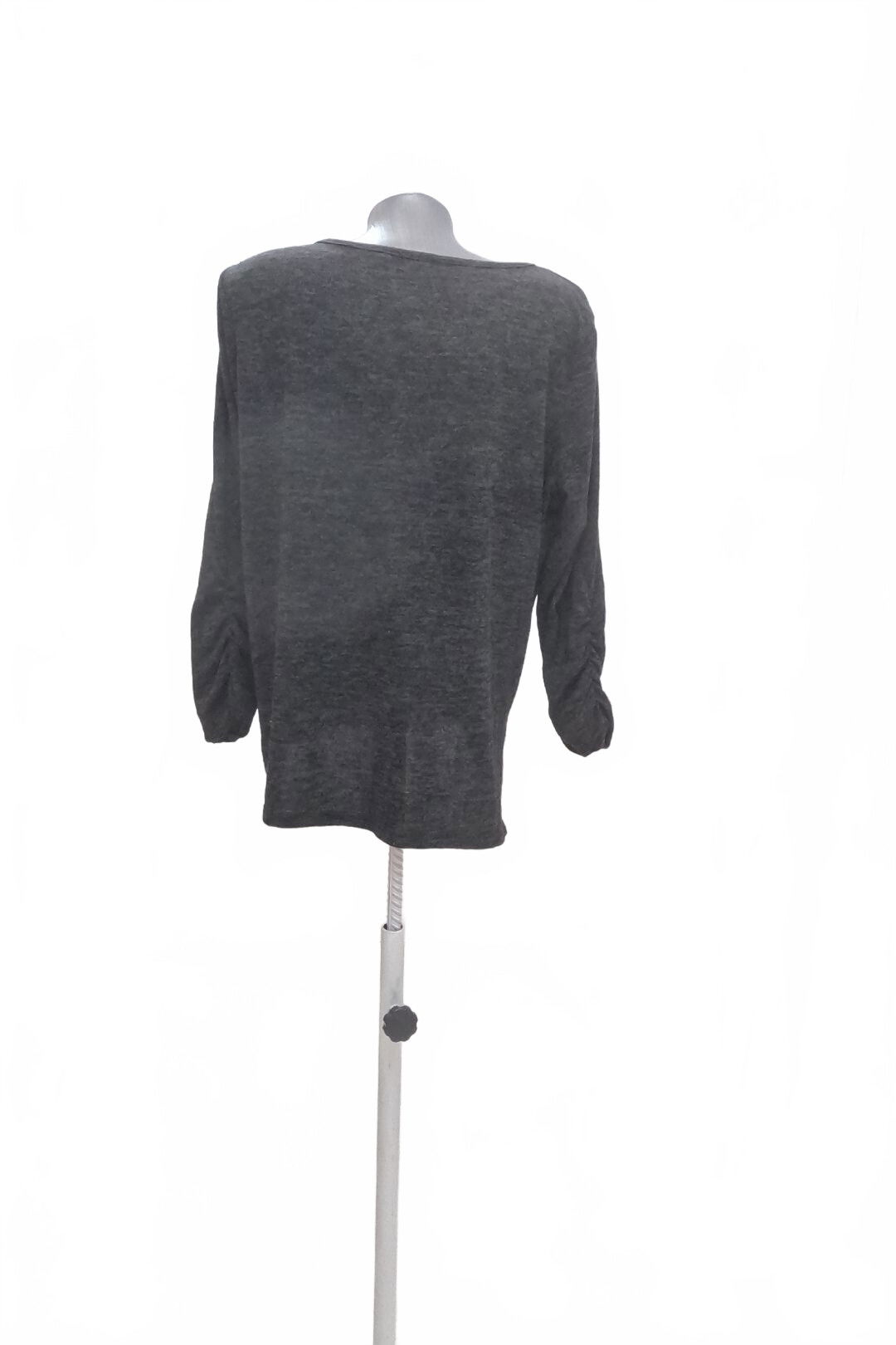 Dámské tričko Made In Italy bez potisku, barva černá, velikost XL