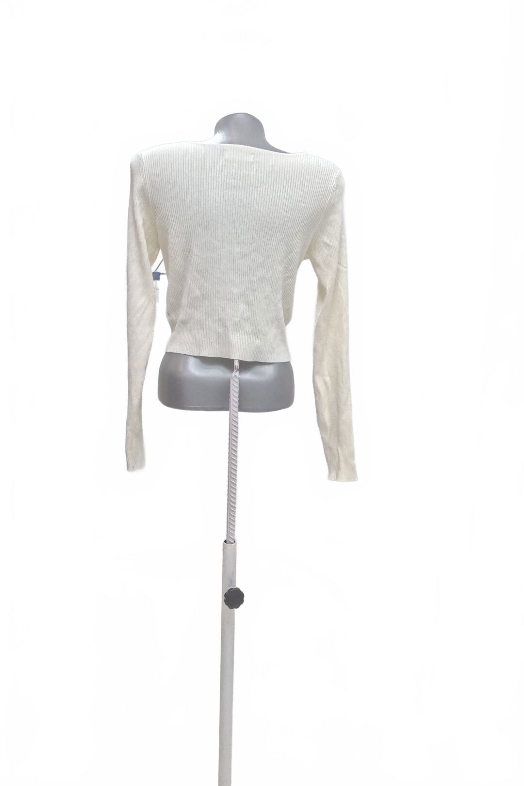 Dámsky sveter Even&Odd, farba biela, veľkosť L