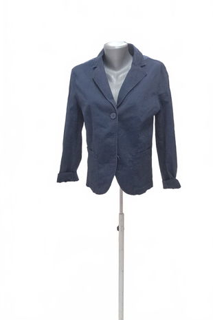 Dámske sako United Colors Of Benetton, farba modrá, veľkosť 40