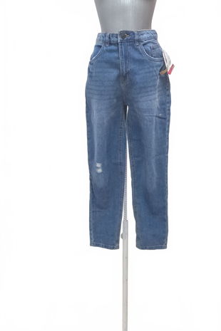 Dievčenské nohavice Girls Destination, farba denim, veľkosť 170