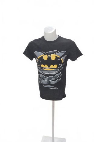 Pánské tričko Genesis s potiskem, barva černá, velikost S