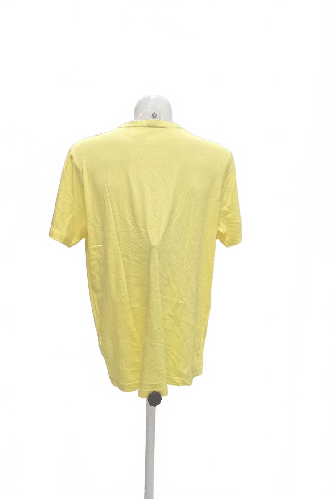 Pánské tričko Lerros bez potisku, barva žlutá, velikost 2XL