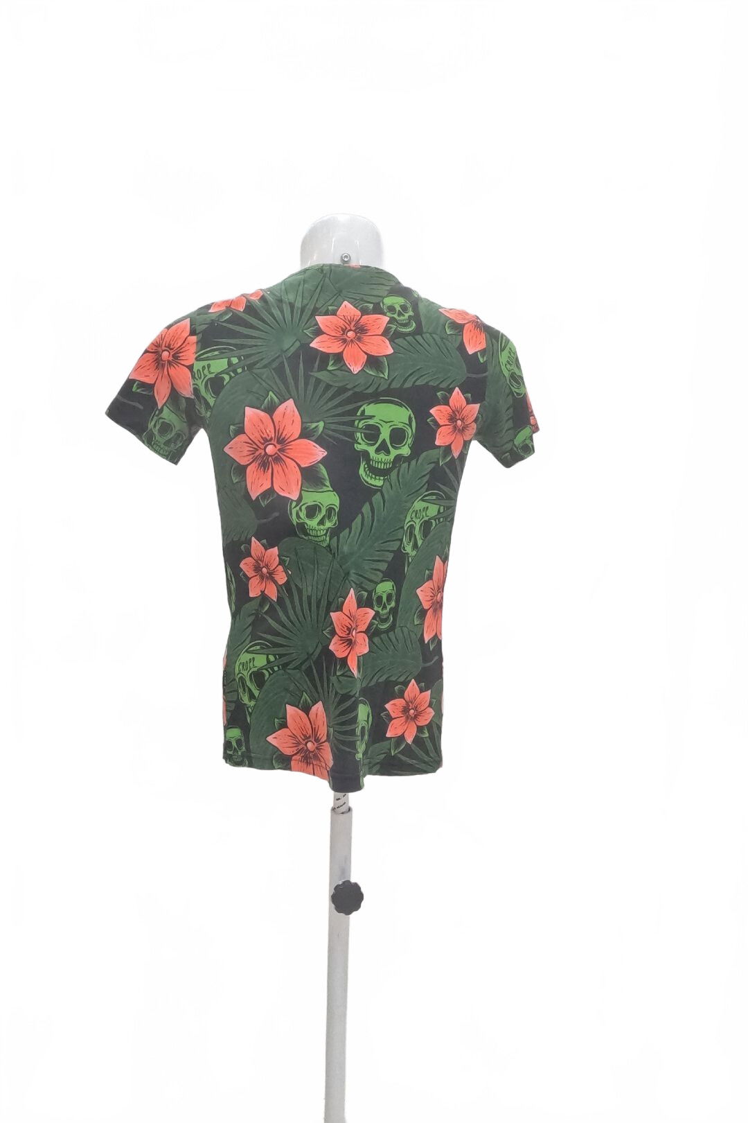 Pánské tričko Cropp s potiskem, barva květovaná, velikost XS