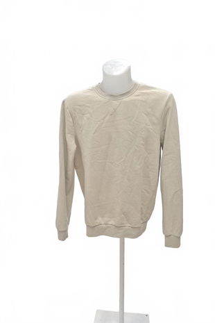 Pánská mikina Clockhouse / Ckh bez potisku, barva béžová, velikost L