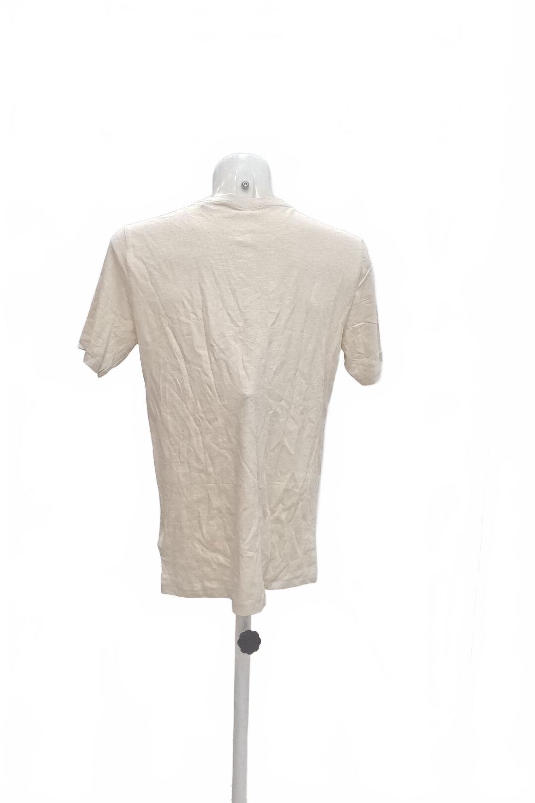 Pánske tričko Livergy bez potlače, farba béžová, veľkosť M