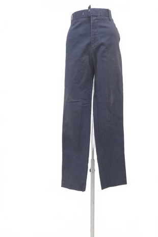 Pánske nohavice H&M, farba modrá, veľkosť 50