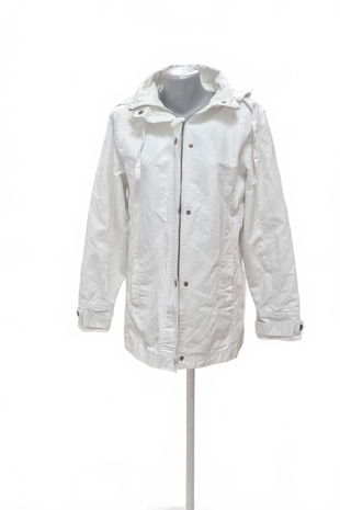 Dámska bunda Genesis, farba biela, veľkosť L