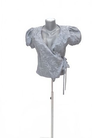 Dámska blúzka Na-Kd, farba modrá, veľkosť 38