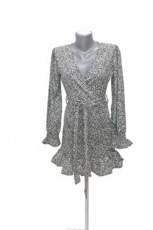 Dámske šaty Boohoo, farba vzorovaná, veľkosť 40